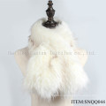 Faux Raccoon and Fox Fur Scarf Snqq045